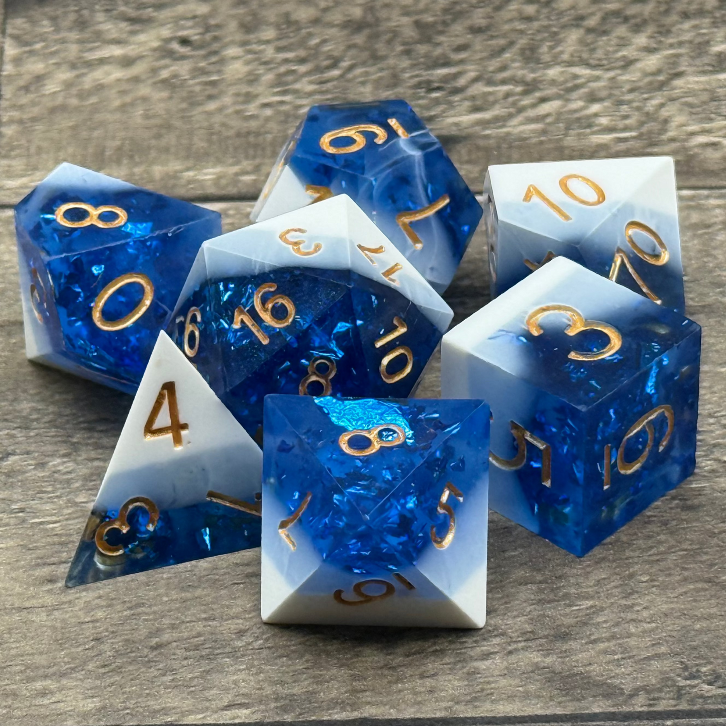 Blue Cosmos - 7 standard math rocks from a bright place