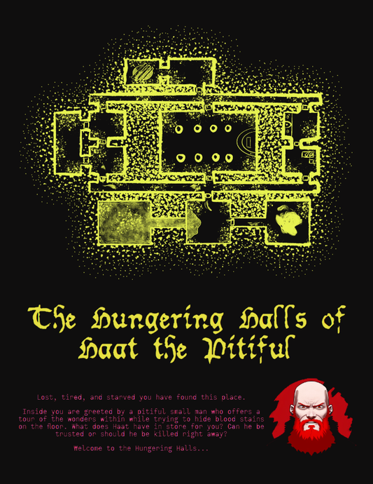 The Hungering Halls for MÖRK BORG